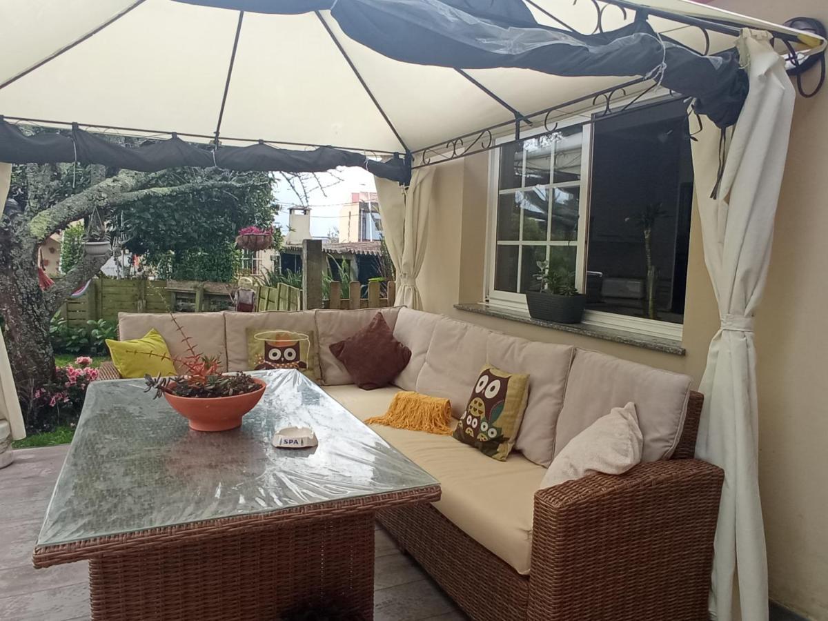 Appartement Jardin, Terraza Y Barbacoa à O Grove Extérieur photo