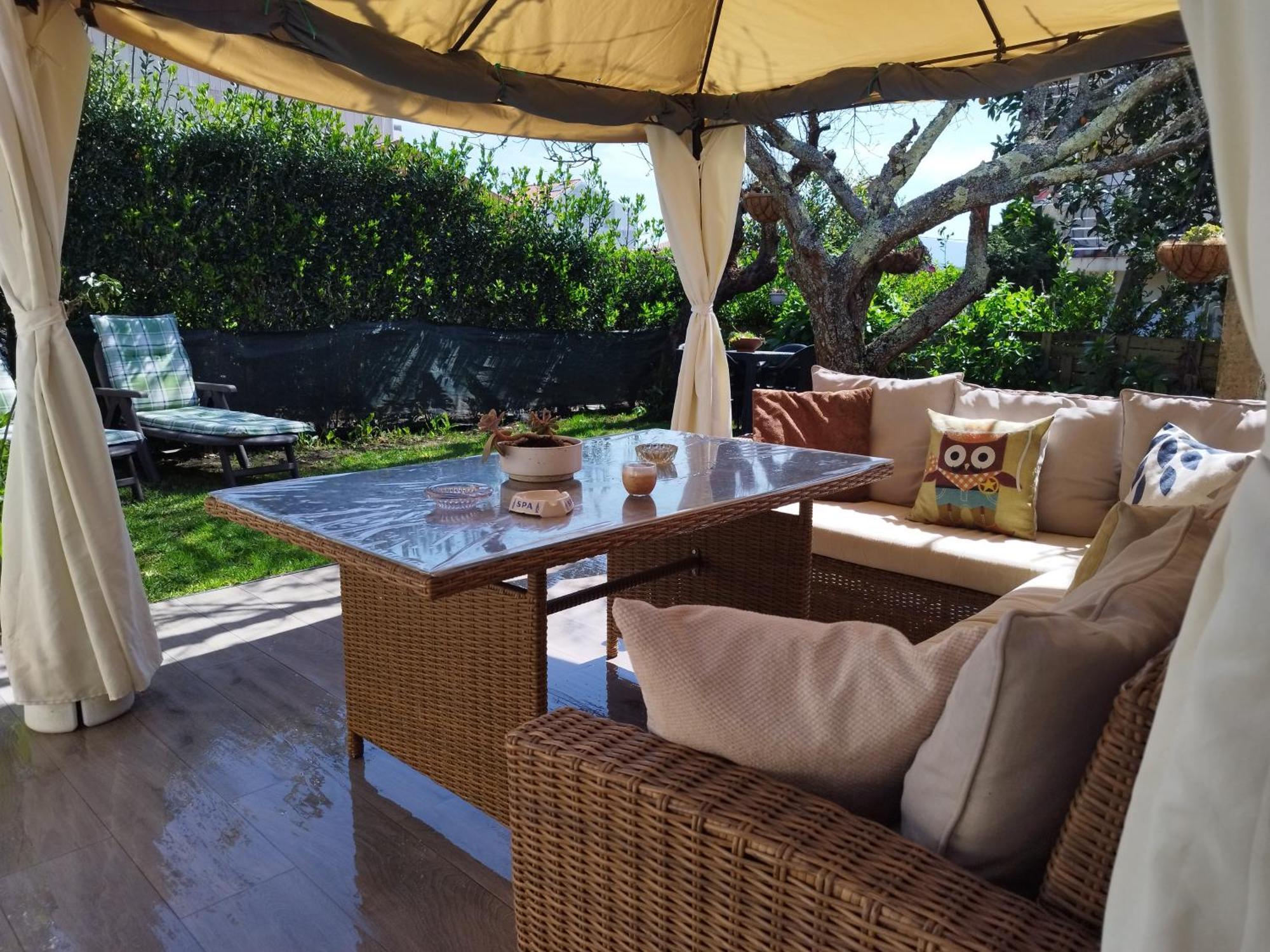 Appartement Jardin, Terraza Y Barbacoa à O Grove Extérieur photo