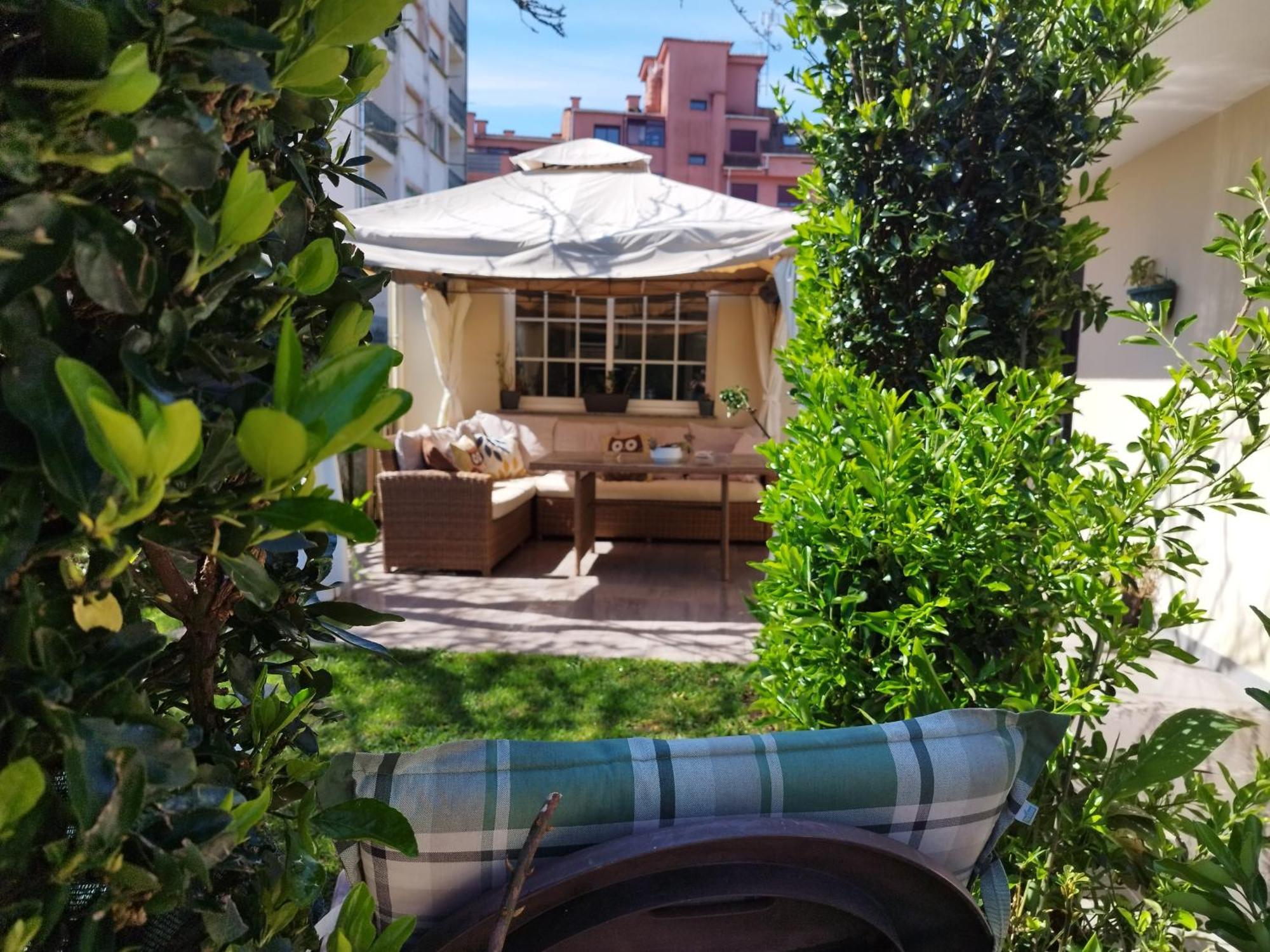Appartement Jardin, Terraza Y Barbacoa à O Grove Extérieur photo