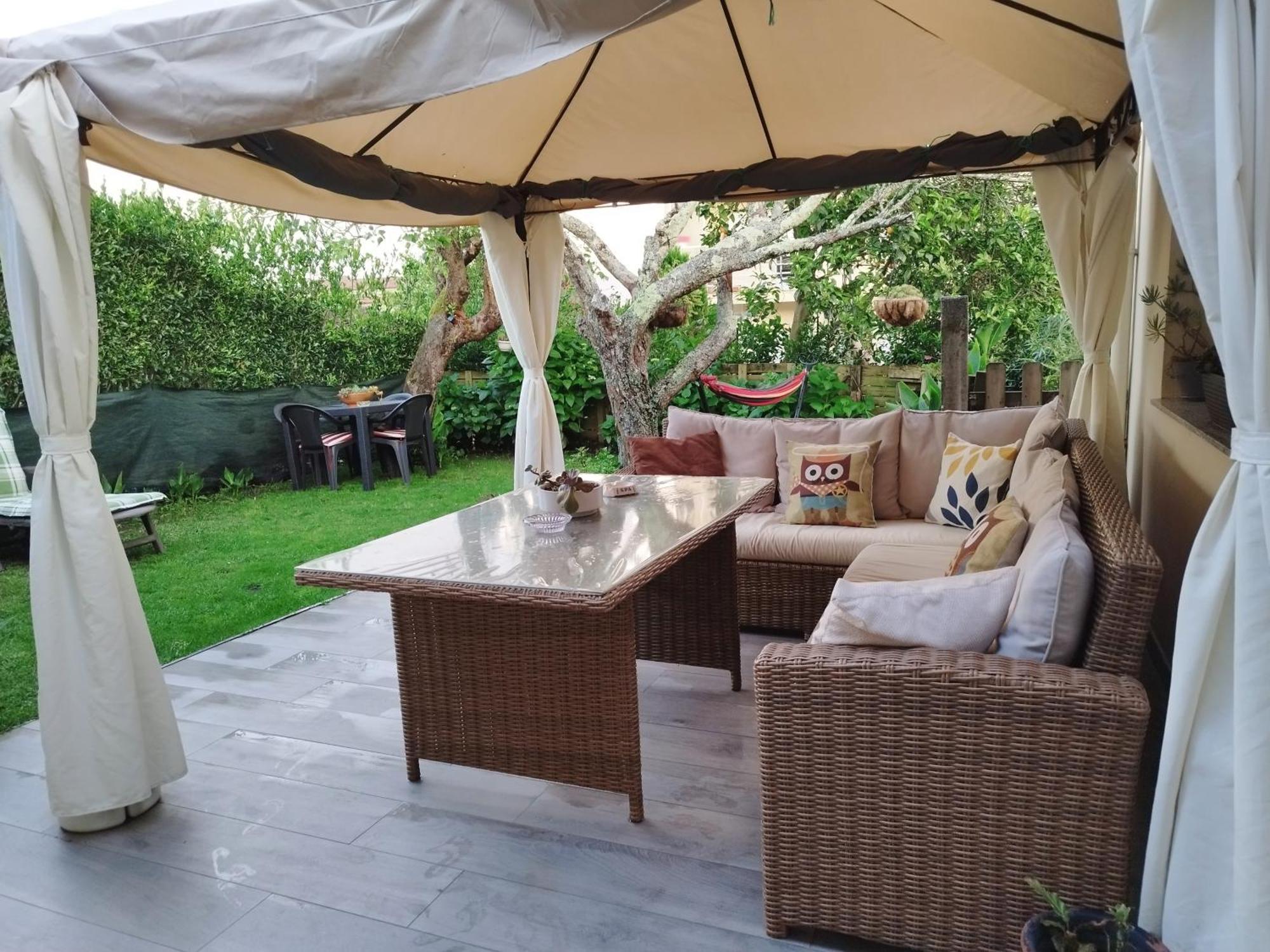 Appartement Jardin, Terraza Y Barbacoa à O Grove Extérieur photo