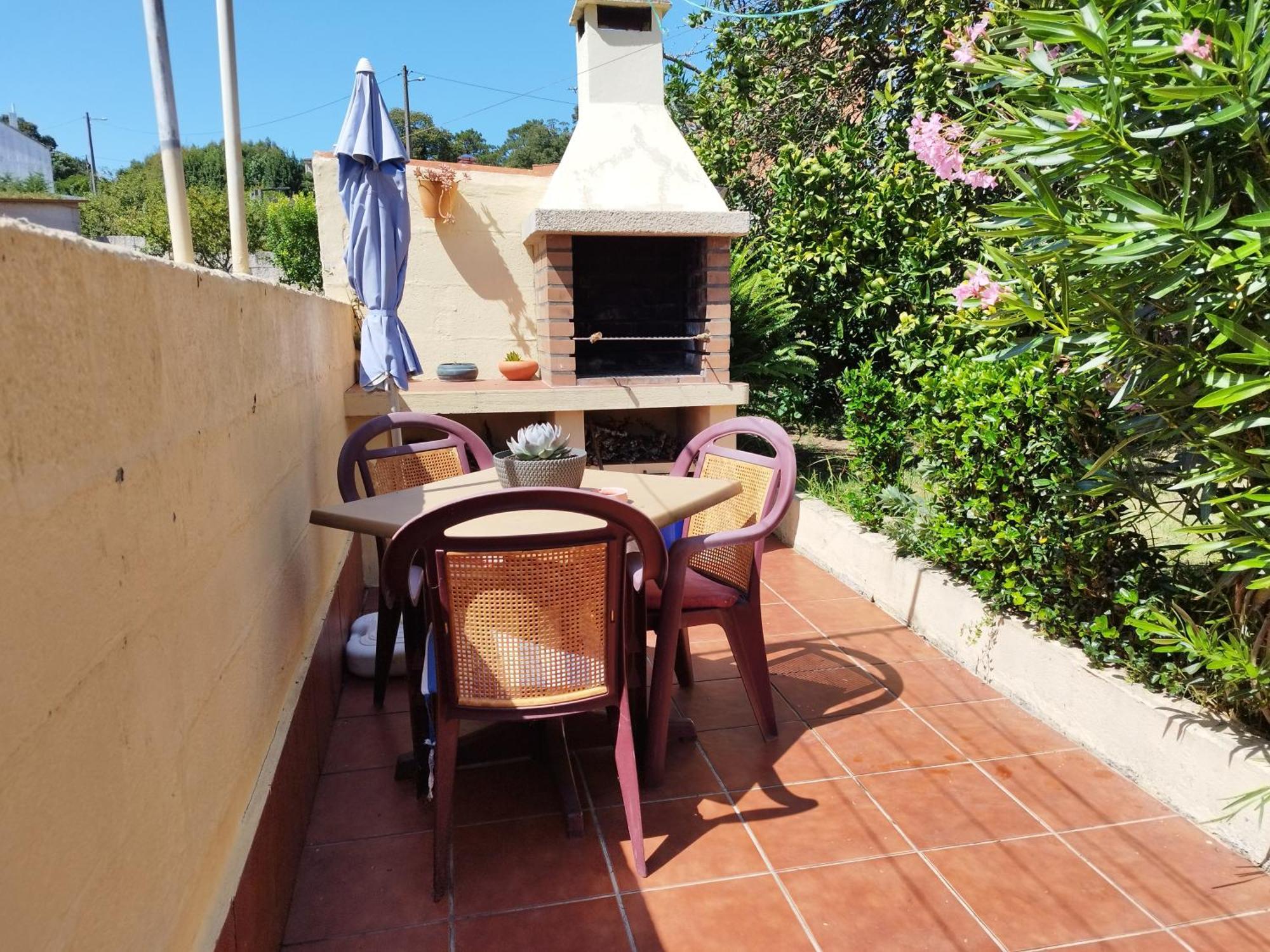 Appartement Jardin, Terraza Y Barbacoa à O Grove Extérieur photo