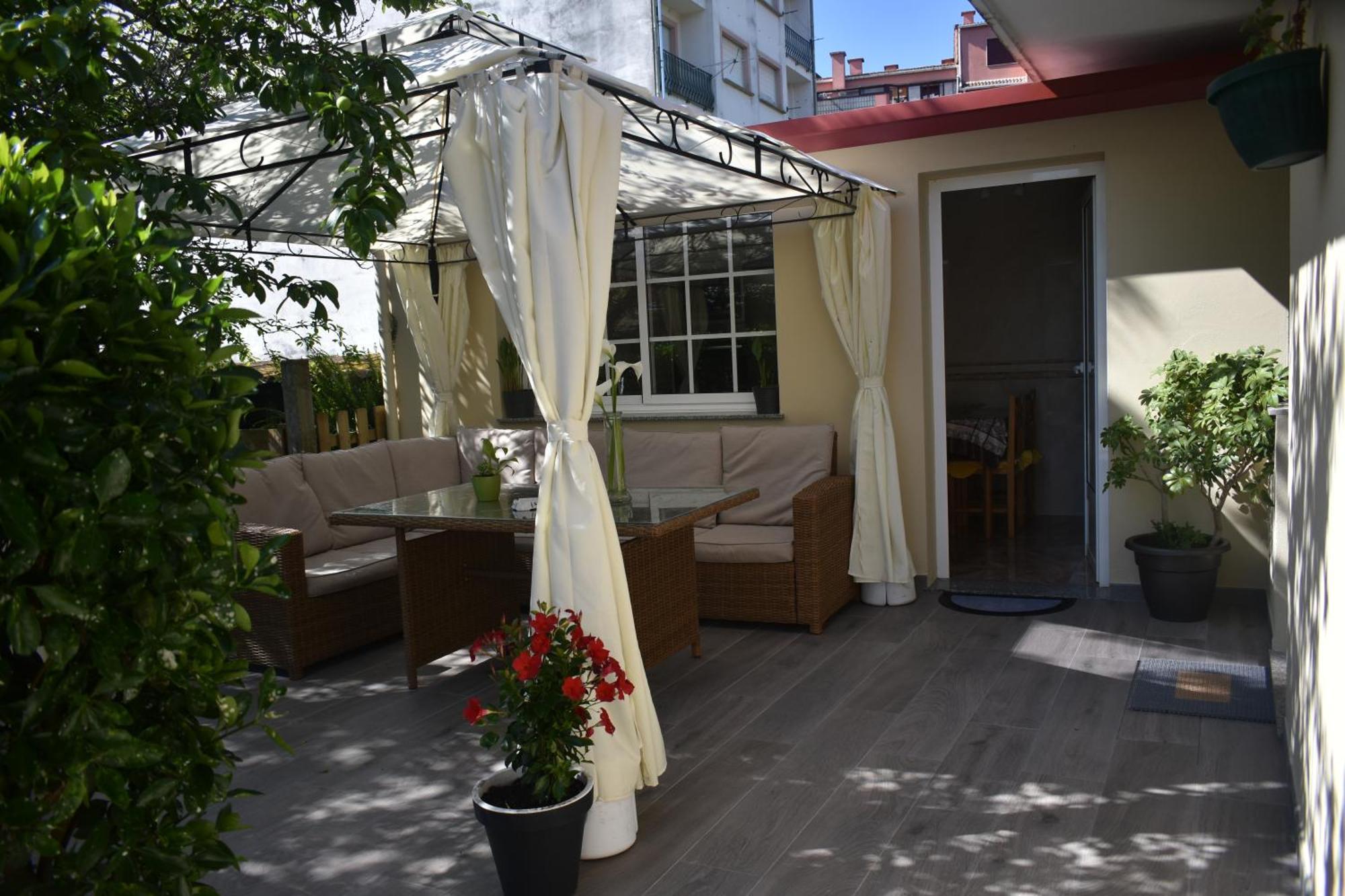 Appartement Jardin, Terraza Y Barbacoa à O Grove Extérieur photo