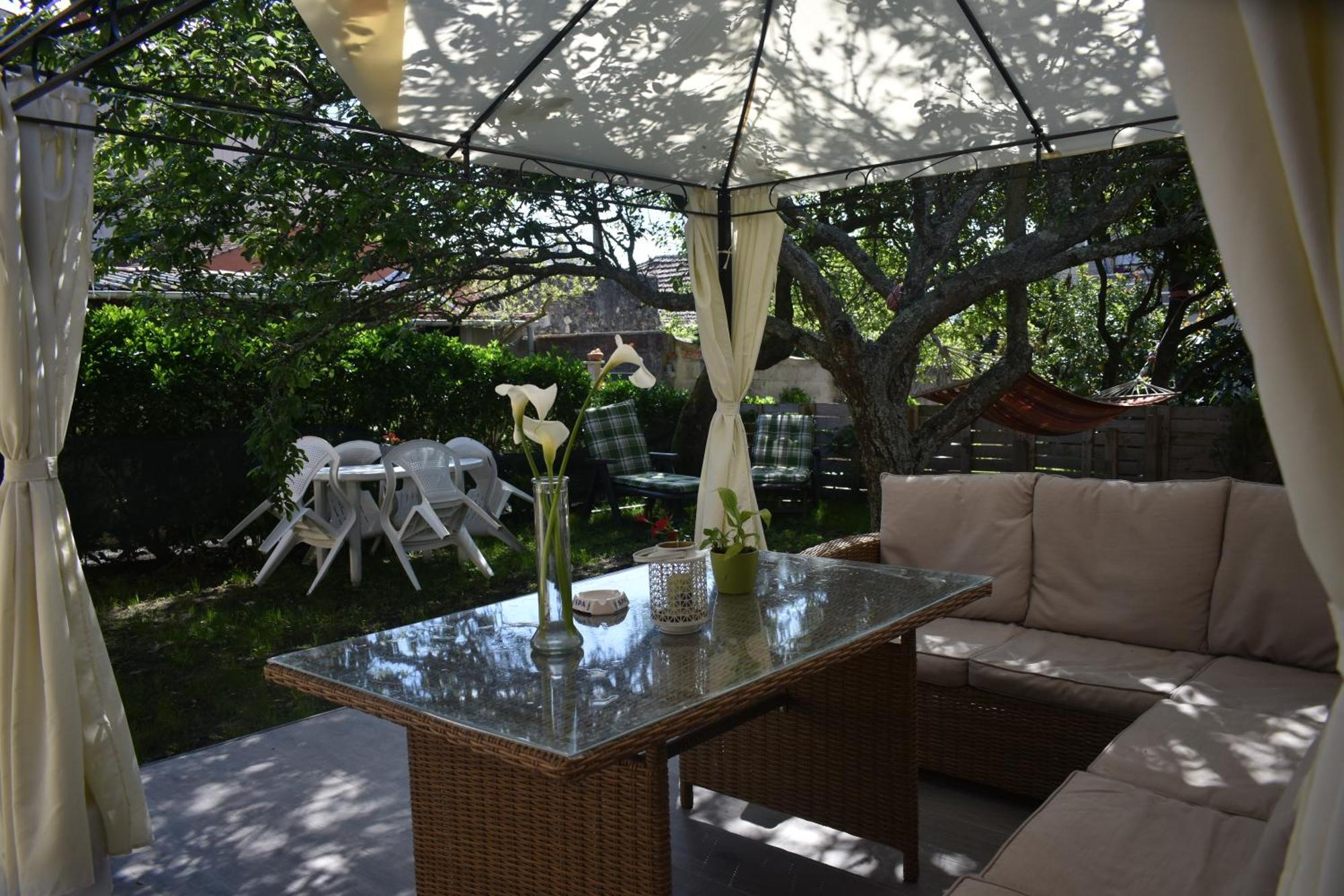 Appartement Jardin, Terraza Y Barbacoa à O Grove Extérieur photo