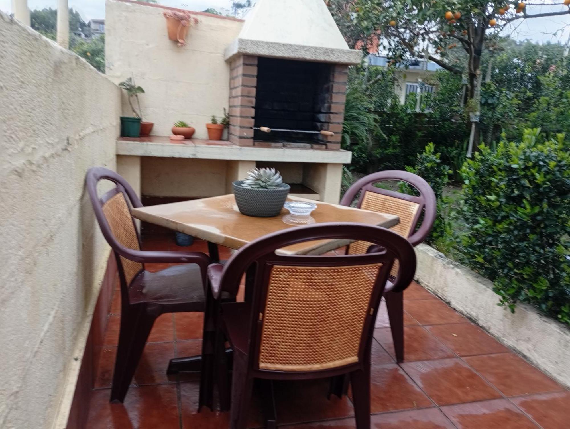 Appartement Jardin, Terraza Y Barbacoa à O Grove Extérieur photo